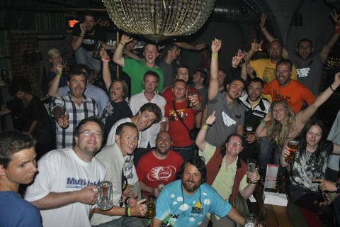Ziua 7 - Mongol Rally party in Sibiu, Romania
